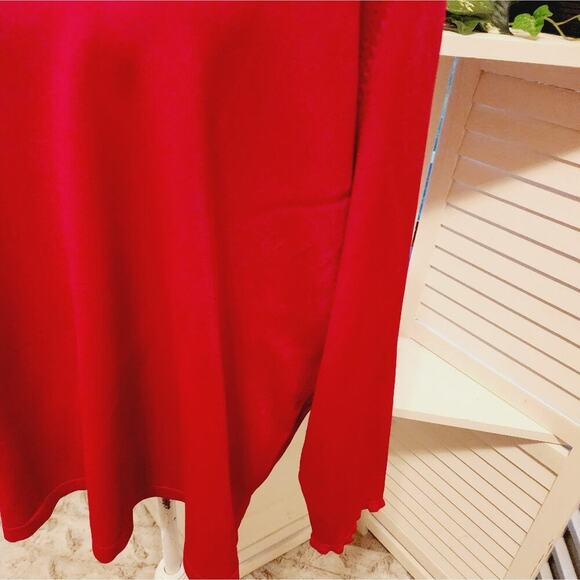 CHARTER CLUB RED V NECK SWEATER SIZE 1X - Picture 4 of 5